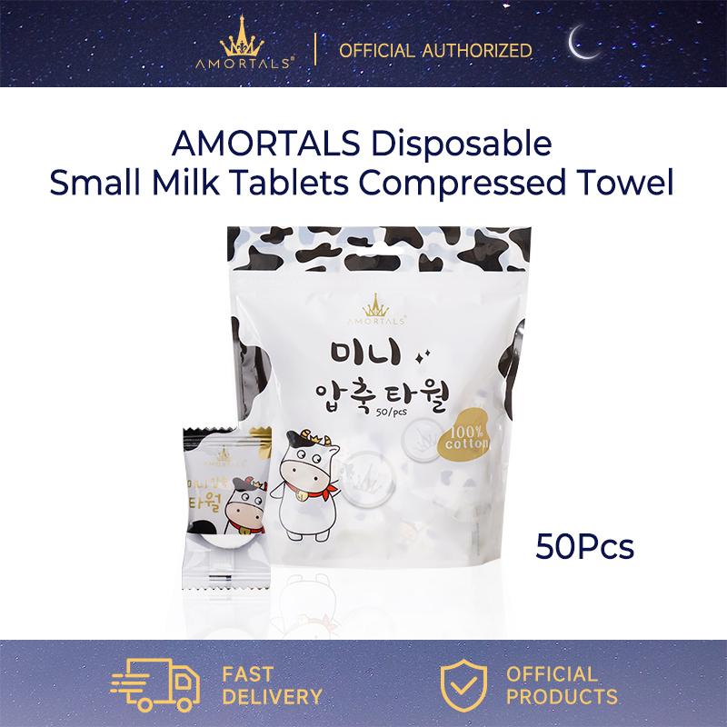 AMORTALS Disposable Facial Towel - 50Pcs image 1