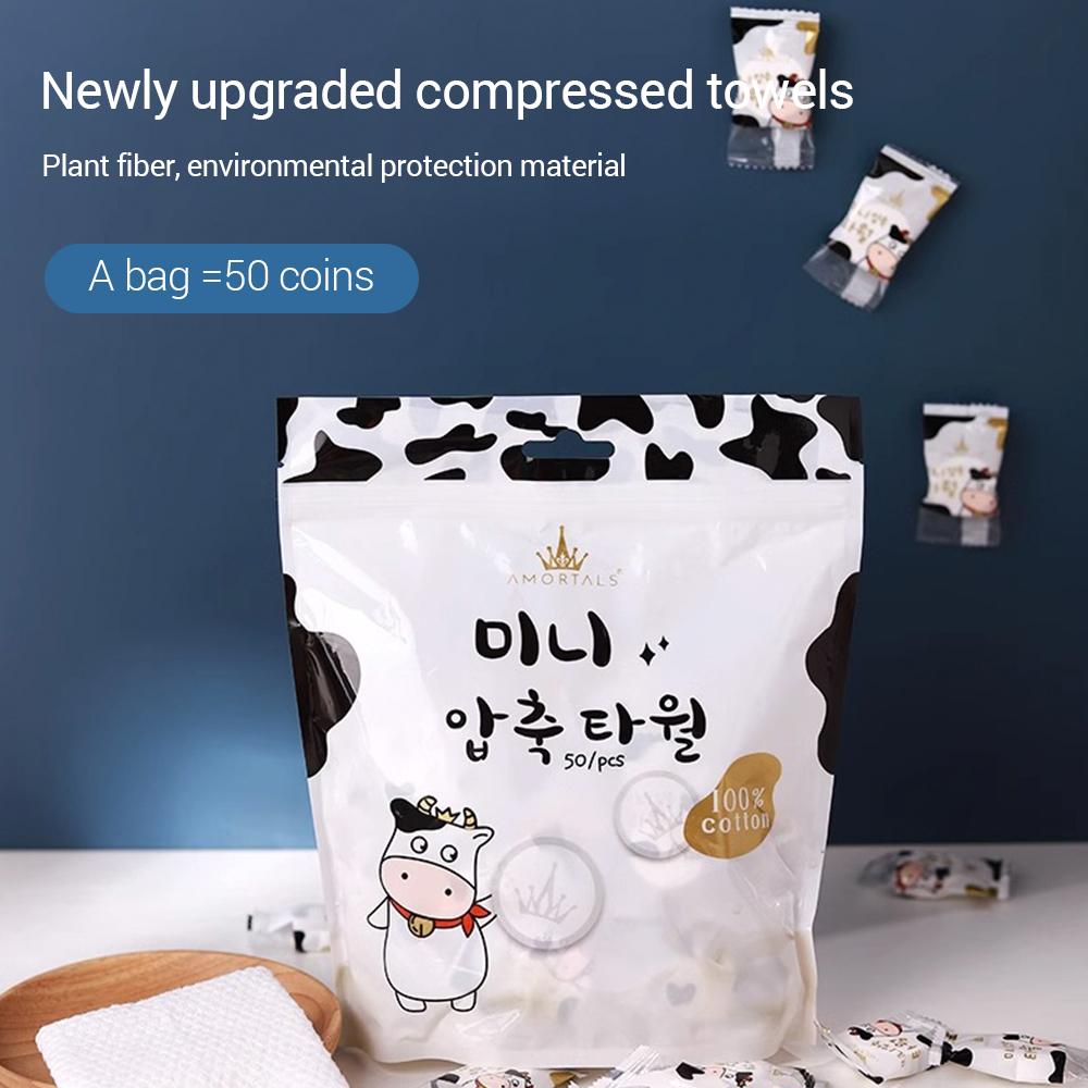 AMORTALS Disposable Facial Towel - 50Pcs image 4