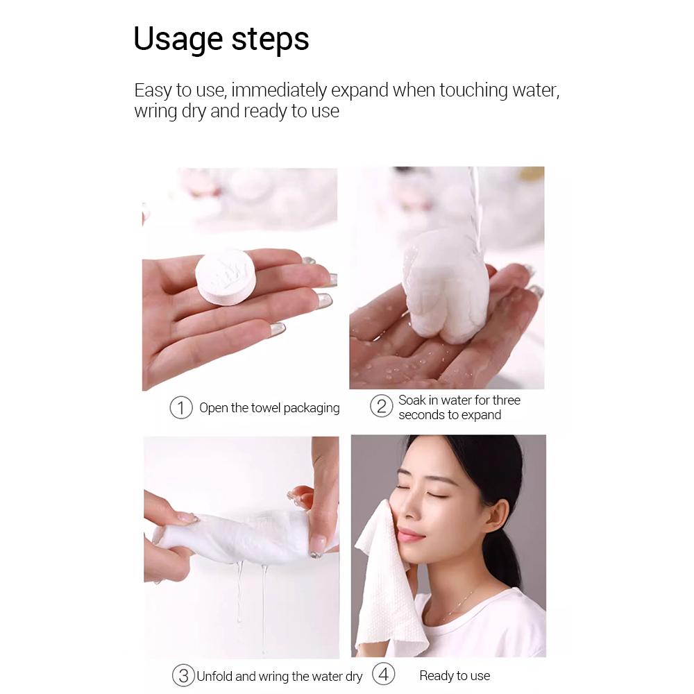 AMORTALS Disposable Facial Towel - 50Pcs image 9
