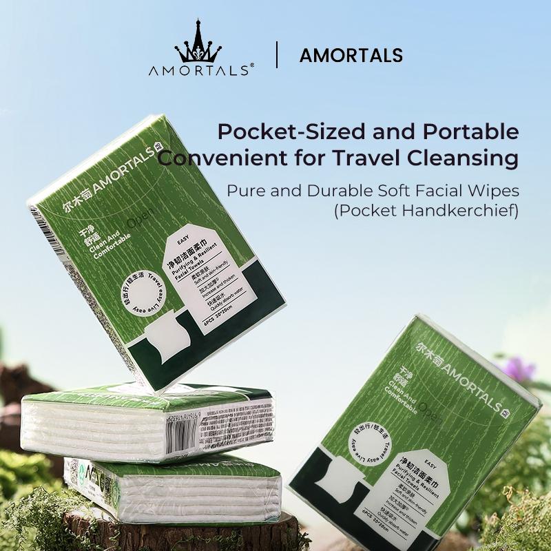 AMORTALS Disposable Facial Towel - 6pcs image 1