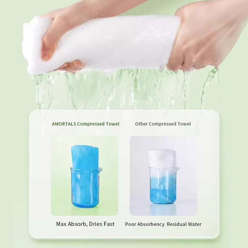 AMORTALS Compressed Disposable Face Towel image 7