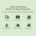 AMORTALS Disposable Bath Towel image 2