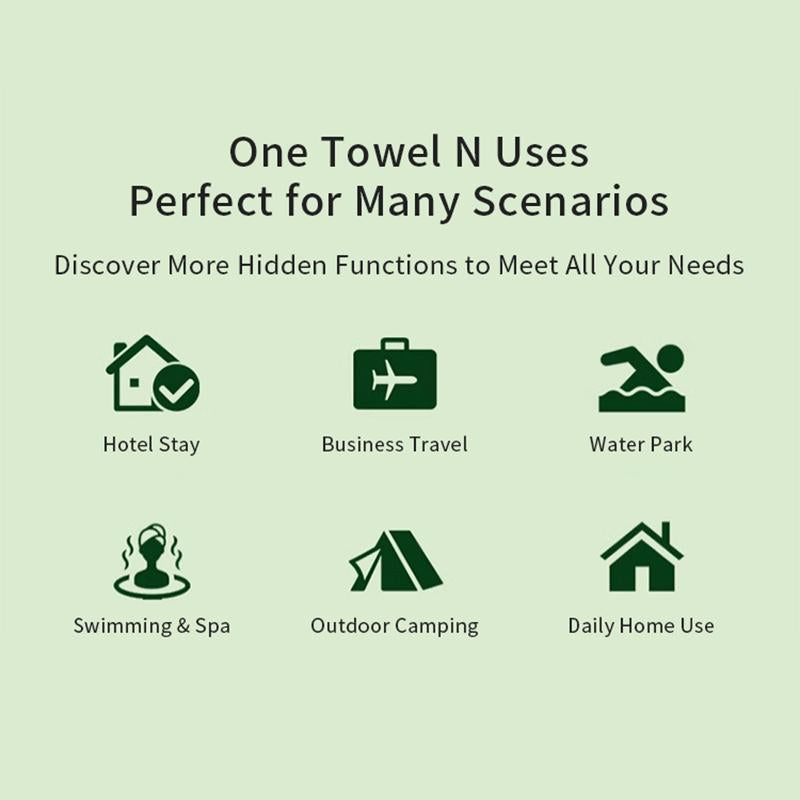 AMORTALS Disposable Bath Towel image 2