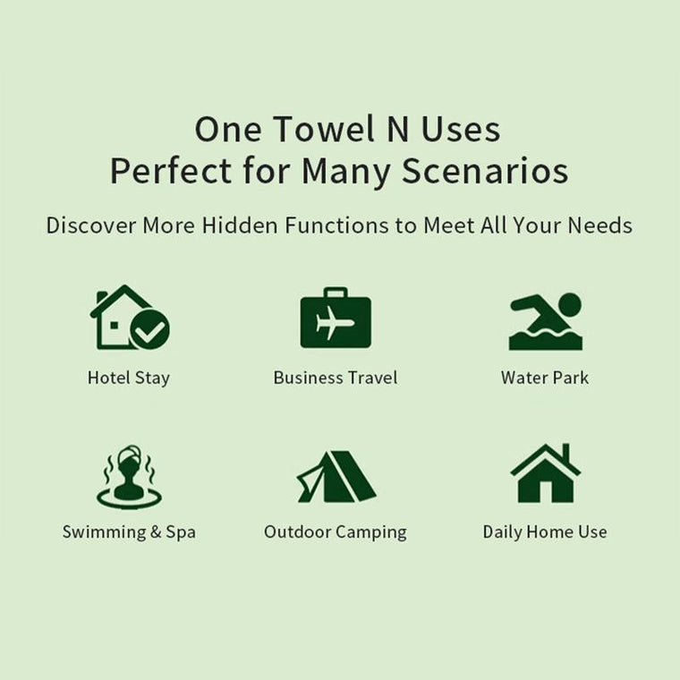 AMORTALS Disposable Bath Towel image 2